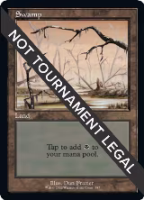 Swamp (587) (Retro Frame) (587) — card price