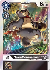 WaruMonzaemon (Official Tournament Pack Vol. 7) (BT5-066 R), Battle of Omni — Digimon card price