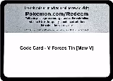 Code Card - V Forces Tin [Mew V], Miscellaneous Cards & Products — Pokémon card price