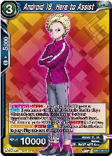 Android 18, Here to Assist (BT19-062) — card price