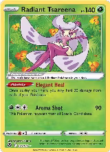 Radiant Tsareena (016/195), Silver Tempest — Pokémon card price