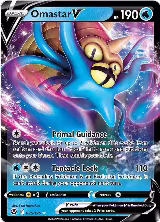 Omastar V (035/195), Silver Tempest — Pokémon card price