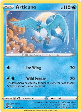 Articuno (036/195), Silver Tempest — Pokémon card price