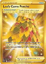 Leafy Camo Poncho (Secret) (214/195) — card price