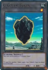 G Golem Token (MAMA-EN103) — card price