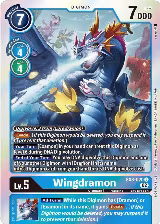 Wingdramon (Box Topper) (EX3-020 U) — card price