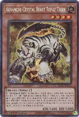 Advanced Crystal Beast Topaz Tiger (BLCR-EN013) — card price