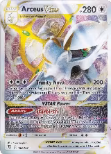 Arceus VSTAR - 123/172 (Metal Card) (123/172), Miscellaneous Cards & Products — Pokémon card price