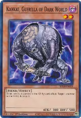 Kahkki, Guerilla of Dark World (SR13-EN013) — card price