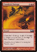 Chandra's Outrage (125), Magic 2012 (M12) — Magic card price