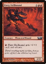 Fiery Hellhound (130) — card price