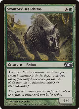 Stampeding Rhino (196) — card price