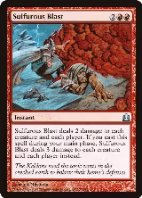 Sulfurous Blast (137) — card price