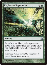 Explosive Vegetation (153) — card price