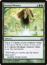 Bestial Menace (144) — card price