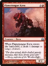 Flametongue Kavu (123) — card price