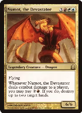 Numot, the Devastator (215) — card price