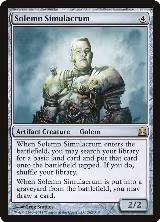 Solemn Simulacrum (262) — card price