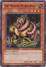 The Wicked Worm Beast (GLD4-EN003) — card price