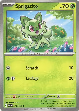 Sprigatito (013/198) — card price