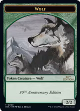 Wolf Token (9) — card price