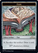 Clue (0011) Token (11), 30th Anniversary Edition — Magic card price