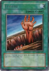 Fissure (LOB-EN057), Legend of Blue Eyes White Dragon (Worldwide English) — Yu-Gi-Oh! card price