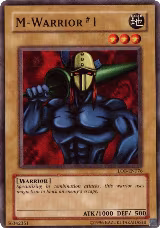 M-Warrior #1 (LOB-EN076), Legend of Blue Eyes White Dragon (Worldwide English) — Yu-Gi-Oh! card price