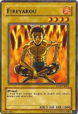 Fireyarou (LOB-EN085), Legend of Blue Eyes White Dragon (Worldwide English) — Yu-Gi-Oh! card price