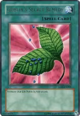 Goblin's Secret Remedy (LOB-EN099), Legend of Blue Eyes White Dragon (Worldwide English) — Yu-Gi-Oh! card price