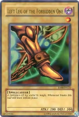 Left Leg of the Forbidden One (LOB-EN121), Legend of Blue Eyes White Dragon (Worldwide English) — Yu-Gi-Oh! card price