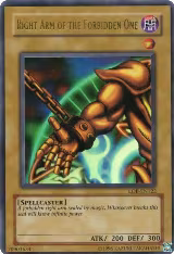 Right Arm of the Forbidden One (LOB-EN122), Legend of Blue Eyes White Dragon (Worldwide English) — Yu-Gi-Oh! card price