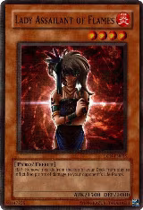 Lady Assailant of Flames (LON-EN035) — card price