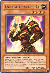 Enraged Battle Ox (IOC-EN070), Invasion of Chaos (Worldwide English) — Yu-Gi-Oh! card price