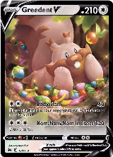 Greedent V (120/159), Crown Zenith — Pokémon card price