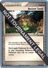 Ancient Tomb - 2004 (Kevin Nguyen) (87/101), World Championship Decks — Pokémon card price