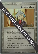 Steven's Advice - 2004 (Reed Weichler) (92/101), World Championship Decks — Pokémon card price