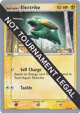 Team Aqua's Electrike - 2004 (Chris Fulop) (27/95), World Championship Decks — Pokémon card price