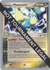 Team Aqua's Manectric - 2004 (Chris Fulop) (4/95) — card price