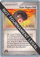 Team Magma Ball - 2004 (Tsuguyoshi Yamato) (80/95), World Championship Decks — Pokémon card price