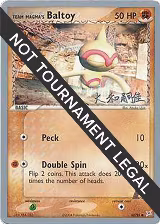 Team Magma's Baltoy - 2004 (Tsuguyoshi Yamato) (60/95), World Championship Decks — Pokémon card price