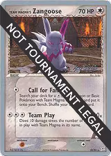 Team Magma's Zangoose - 2004 (Tsuguyoshi Yamato) (23/95), World Championship Decks — Pokémon card price