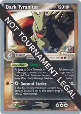Dark Tyranitar (20) - 2005 (Takashi Yoneda) (20/109), World Championship Decks — Pokémon card price