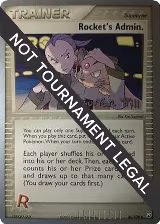 Rocket's Admin. - 2005 (Curran Hill) (86/109), World Championship Decks — Pokémon card price