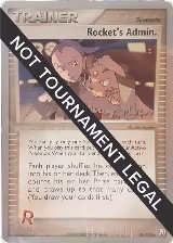 Rocket's Admin. - 2005 (Jeremy Moran) (86/109), World Championship Decks — Pokémon card price