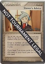 Steven's Advice - 2005 (Curran Hill) (92/101), World Championship Decks — Pokémon card price