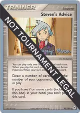 Steven's Advice - 2005 (Jeremy Maron) (92/101), World Championship Decks — Pokémon card price