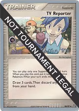 TV Reporter - 2005 (Curran Hill) (88/97), World Championship Decks — Pokémon card price