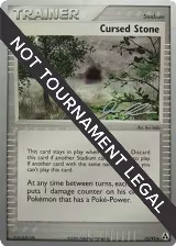 Cursed Stone - 2006 (Jason Klaczynski) (72/92), World Championship Decks — Pokémon card price