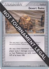 Desert Ruins - 2006 (Miska Saari) (88/101), World Championship Decks — Pokémon card price